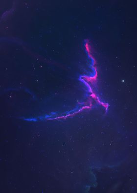 Phoenix Nebula Space Art