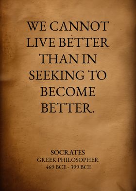 Seeking To Become Better