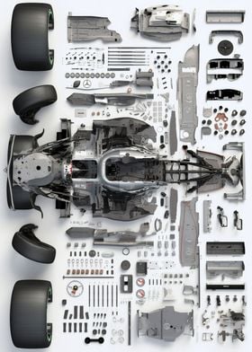 F1 Car Parts