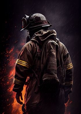 Firefighter Black