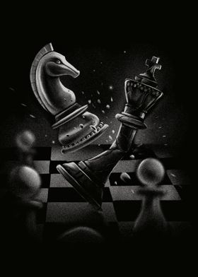 Poster Chess - Xadrez - Uau Posters