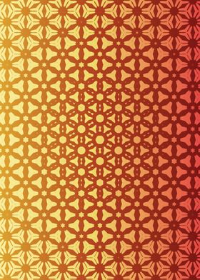 Golden Honeycomb pattern