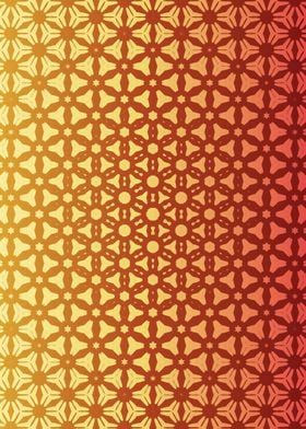 Golden Honeycomb pattern