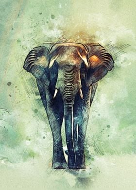 Elephant Paint Artwork