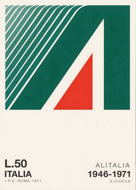 Alitalia Mid Century 197