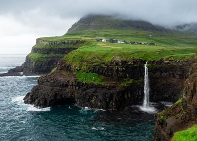 Mulafossur waterfall