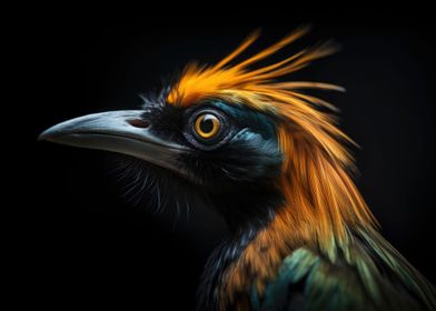 Bird Of Paradise Portrait