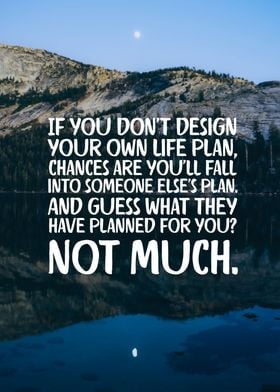 Plan Your Own Life