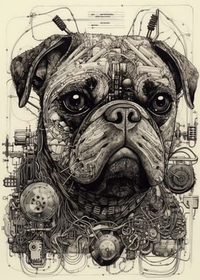 Steampunk Diagram Animal