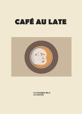 cafe au late