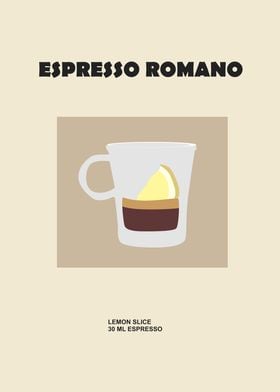 espresso romano