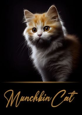 Elegant Munchkin Cat