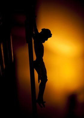 Silhouette of Christ 