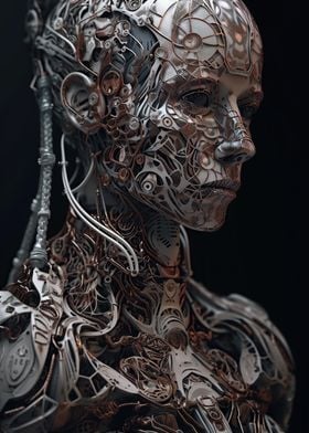 Cyborg Porcelain Female