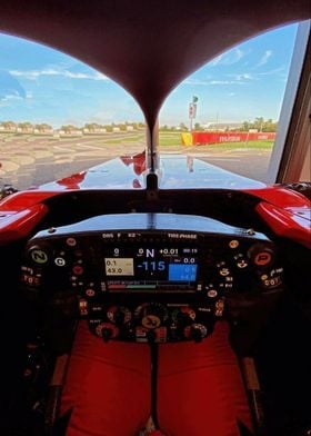 Ferrari F1 Cockpit