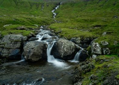 Waterfall of Faroe Islands