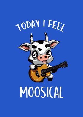 Moosical Cow Funny Music