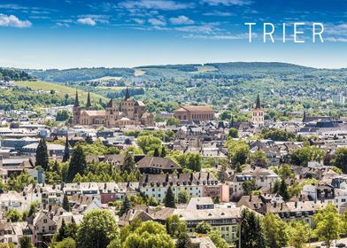Trier Cityscape Panorama