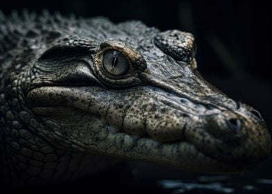 Crocodile Animal Portrait