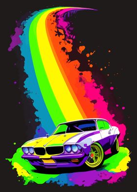 Rainbow Car Classic