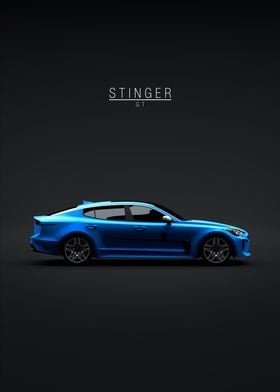 2022 Kia Stinger GT Blue
