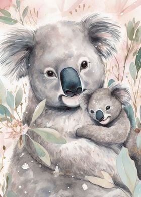 Koala watercolor 