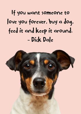 Dog Quote Inspiring Love