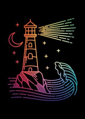 Rainbow Lighthouse