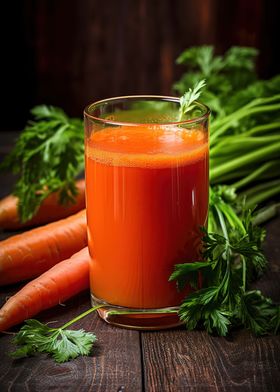 Fresh Carrot Juice