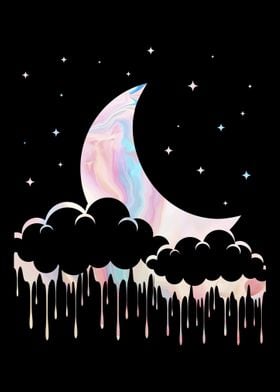 Moon Kawaii Crescent