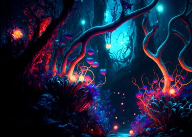 Colorful Forest