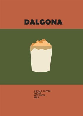 dalgona coffee