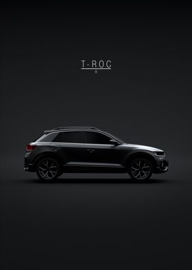 2022 VW T Roc R Black