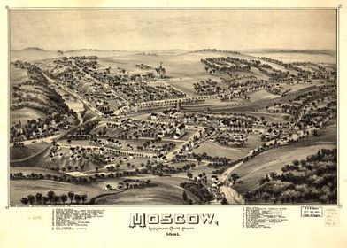 Moscow Pennsylvania 1891