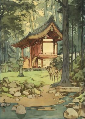 Temple in the Wood