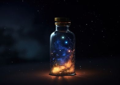 Galaxy in a Bottle