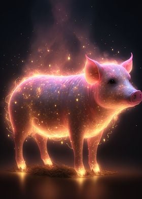 glow pig animal