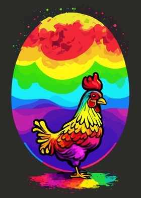 Rainbow Chicken
