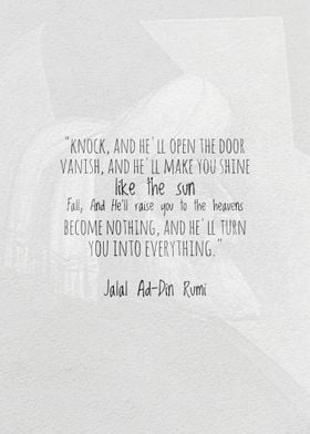 Jalal AdDin Rumi Quote