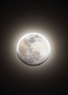 Waxing Gibbous Moon