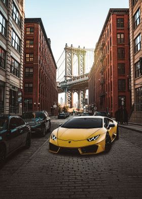 Lamborghini in Manhattan
