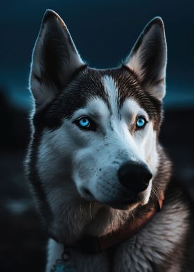 Husky Portrait