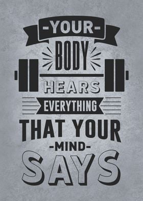 Your Body Hears Your Mind