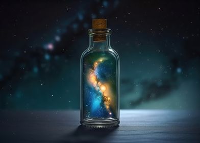 Galaxy in a Bottle