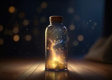 Galaxy in a Bottle