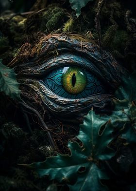 Forest Dragons Emerald Eye