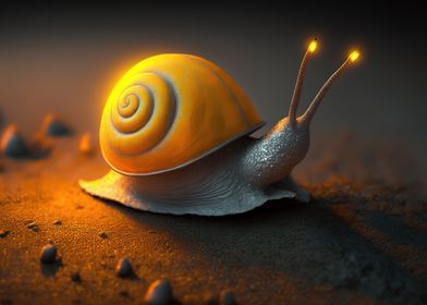 Snail animal