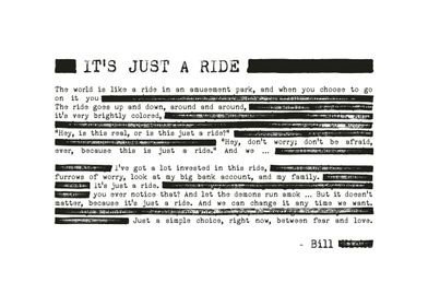 Its Just a Ride