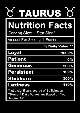 Taurus nutrition