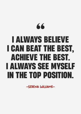 Serena Williams Quotes 